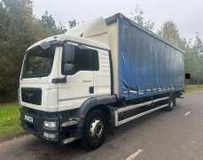 2013 MAN TGM 18 250 4X2 Curtainside  